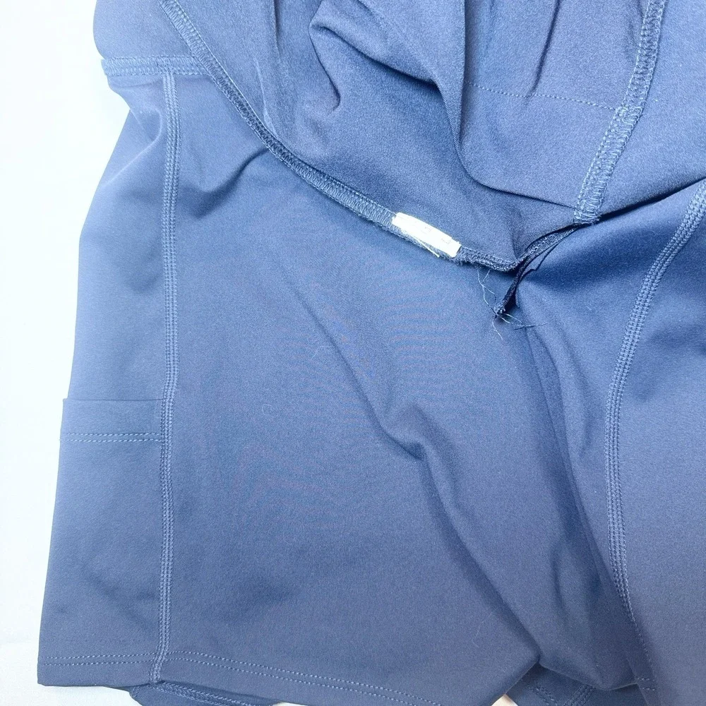 Straight Down Martina Pleated Skort Womens XL Navy Blue Golf Tennis Pickleball